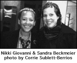 Nikki Giovanni & Sandra Beckmeier